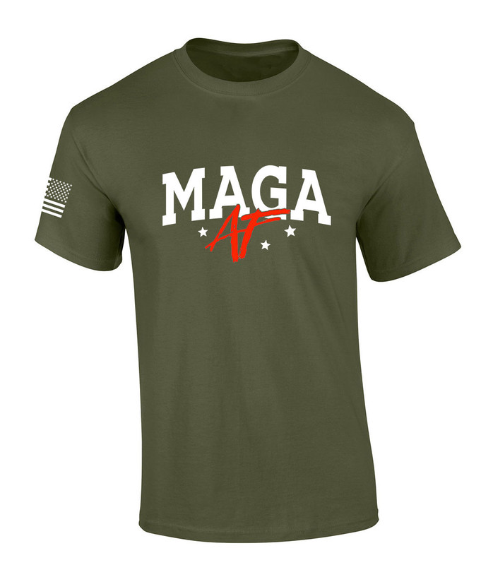トップス 8egreedy the eight of trump t-shits Trenz Shirt Company Mens Trump Tshirt MAGA AF Short Sleeve T-shirt